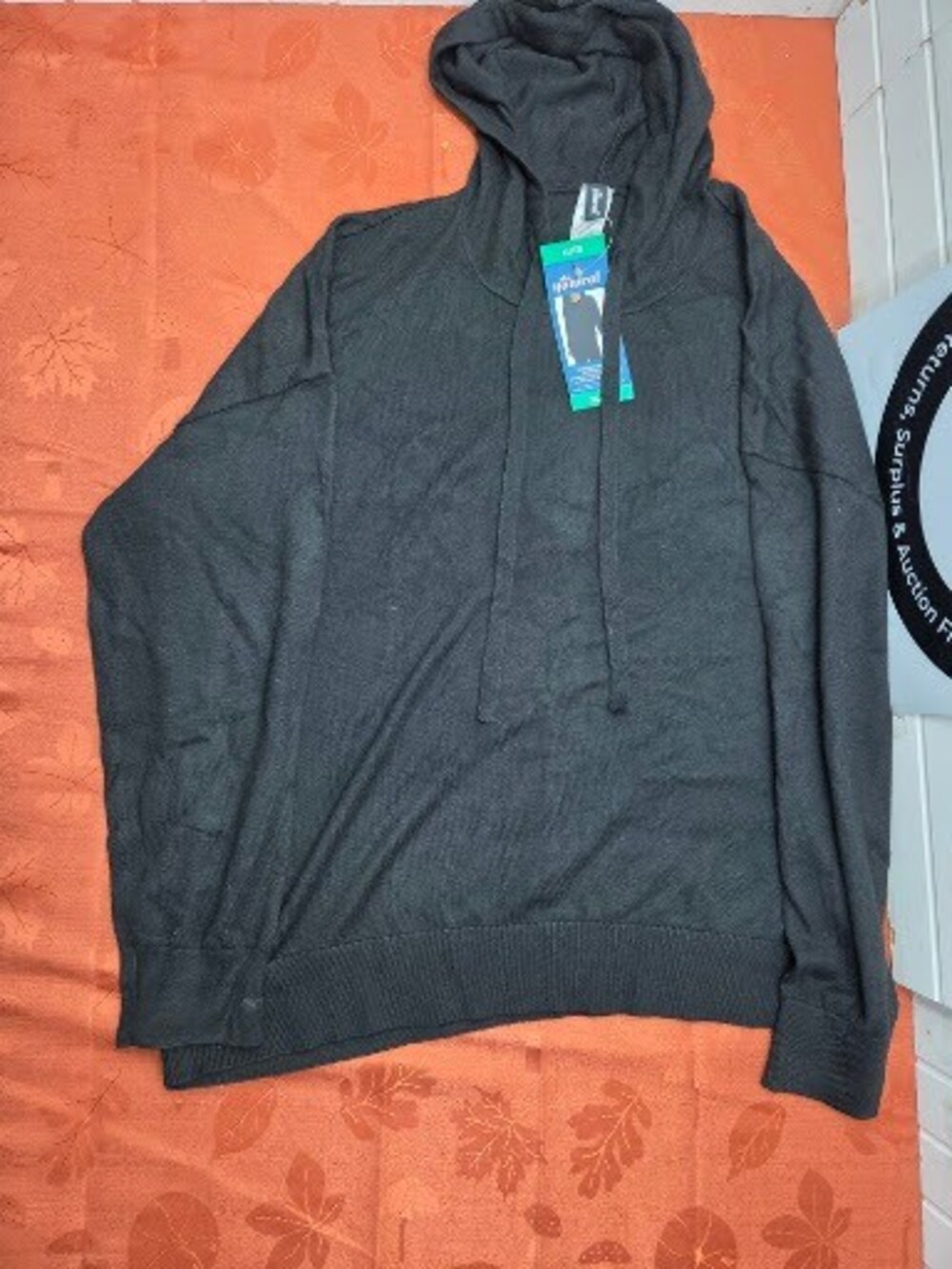 The Natural Women's Washable Cashmere Blend Hoodie XL NWT
